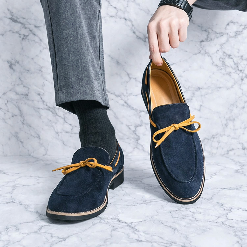 Santoro Genuine Suede Loafers