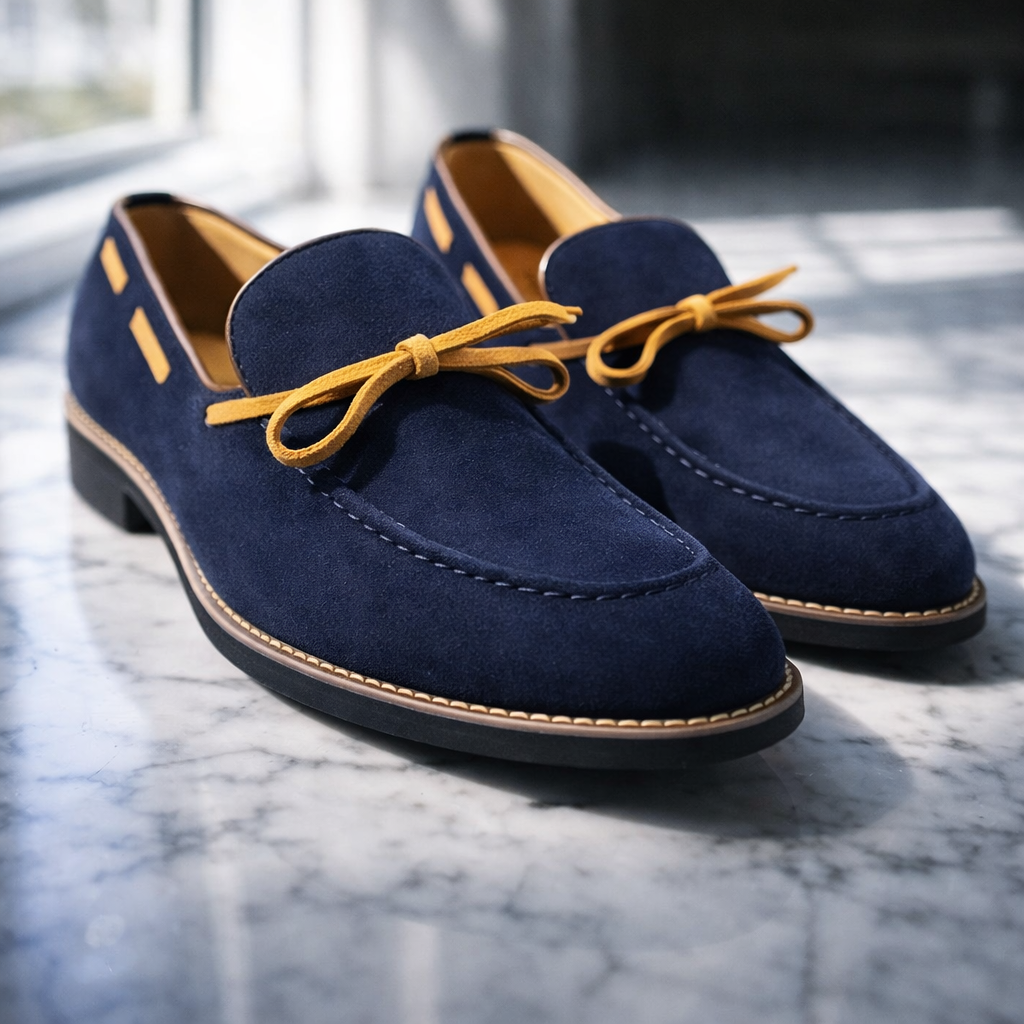 Santoro Genuine Suede Loafers
