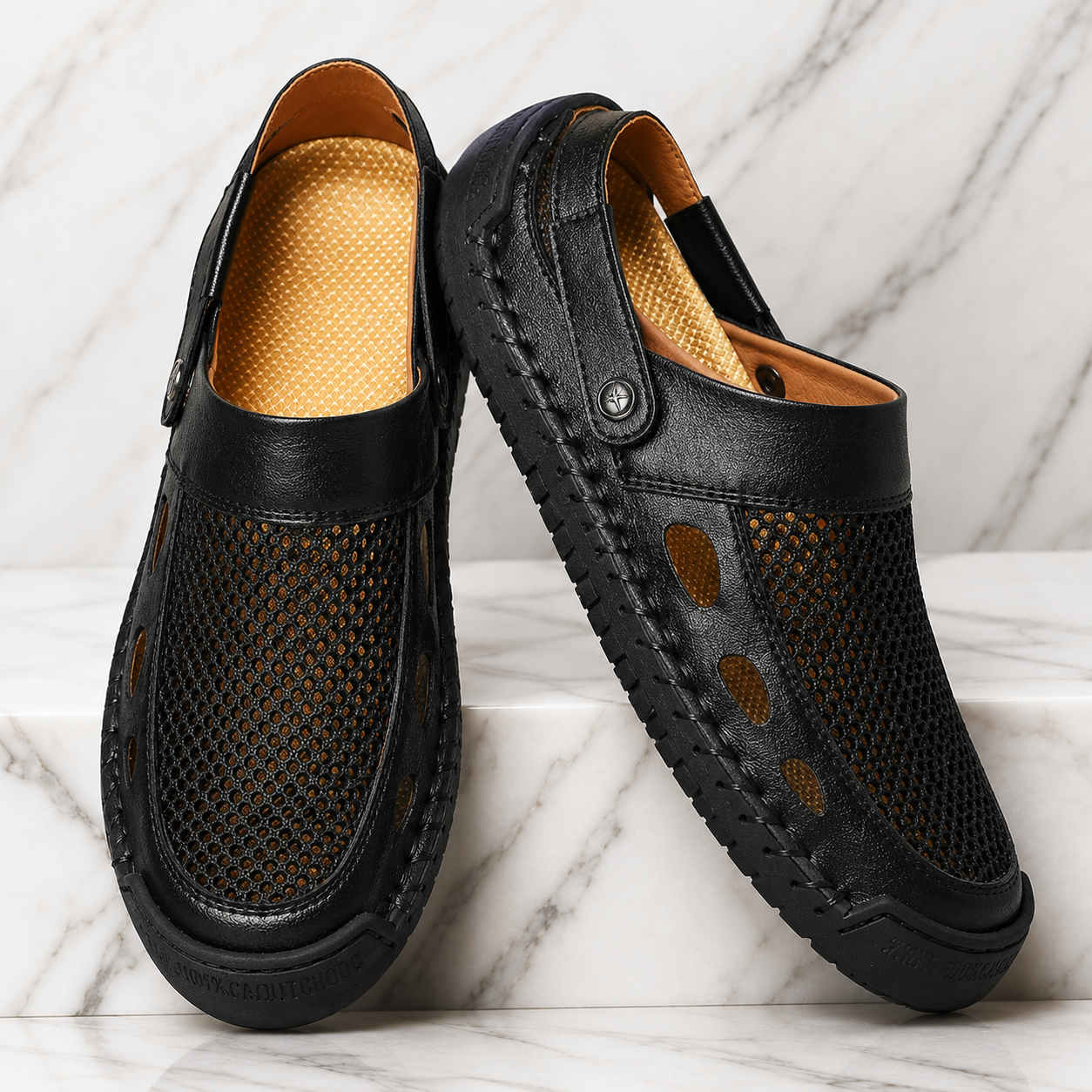 Alphonso Pace Leather Sandals