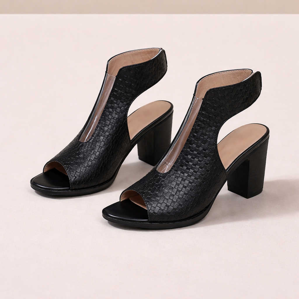Celestina Open Toe Heels