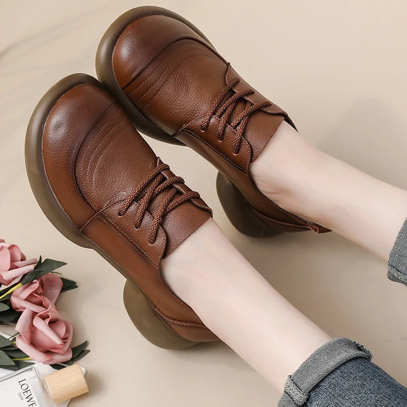 Sabrina Leather Oxfords