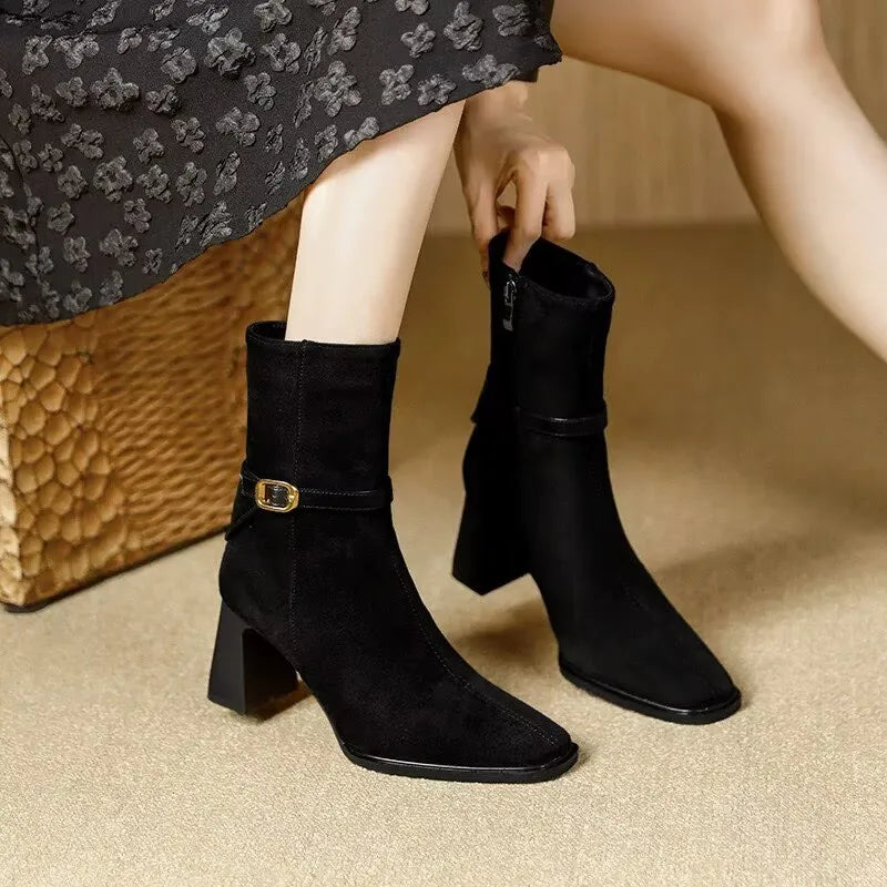 Claire Easton Suede Boots