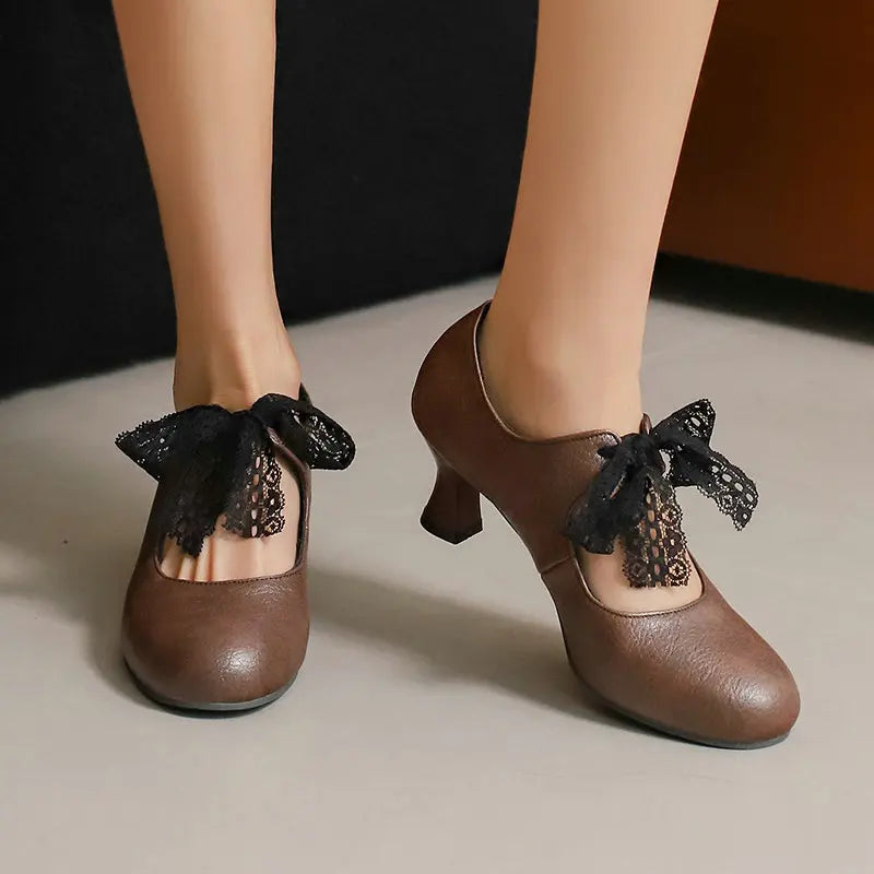 Victoria Bow Heels