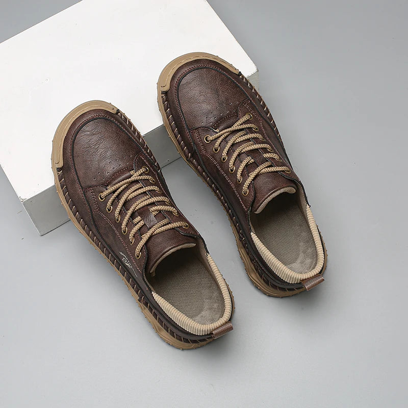 Jackson Rugged Leather Sneakers