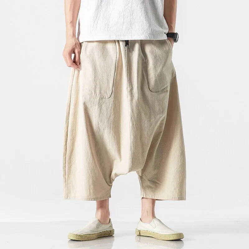 Nichola Linen Harem Pants