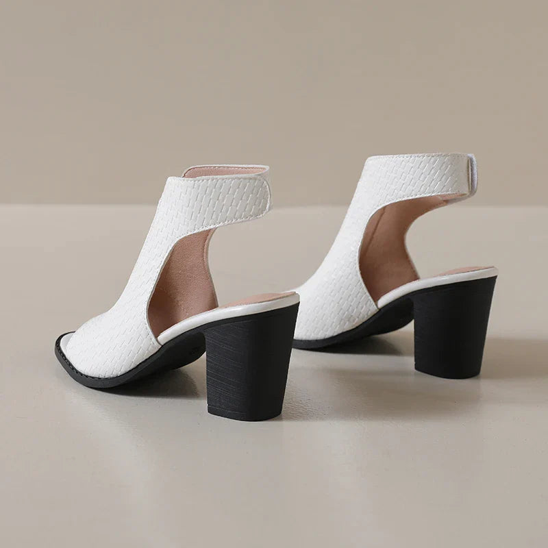 Celestina Open Toe Heels
