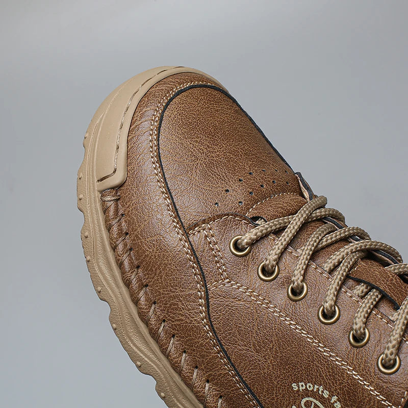 Jackson Rugged Leather Sneakers