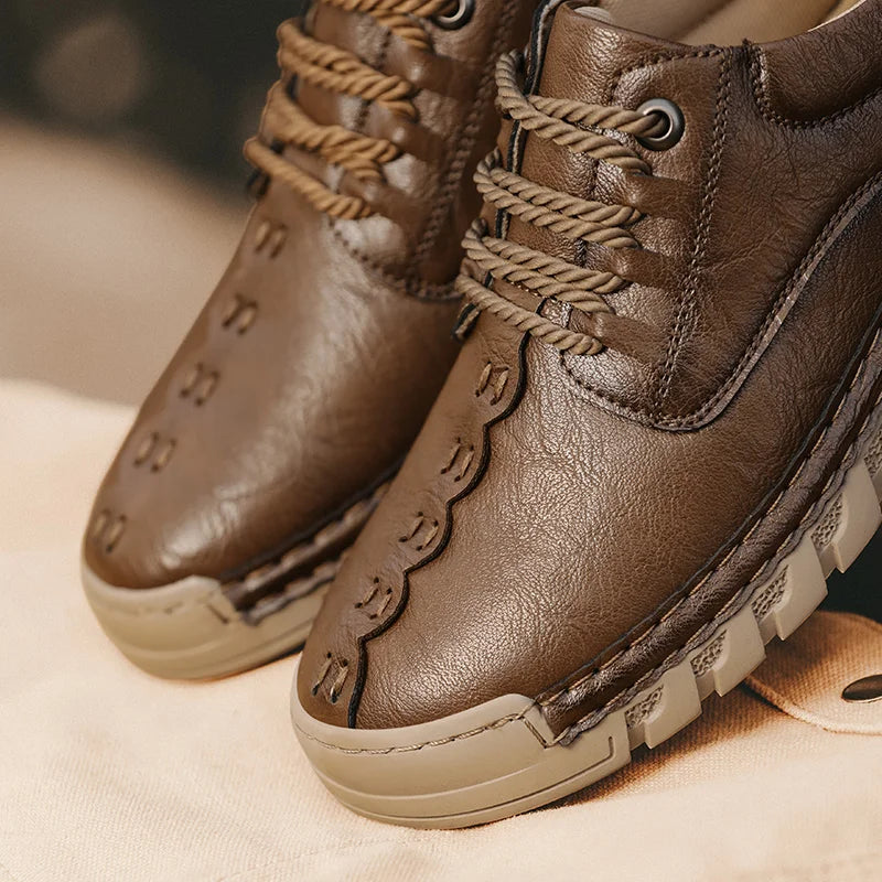 Brooks Leather Sneakers