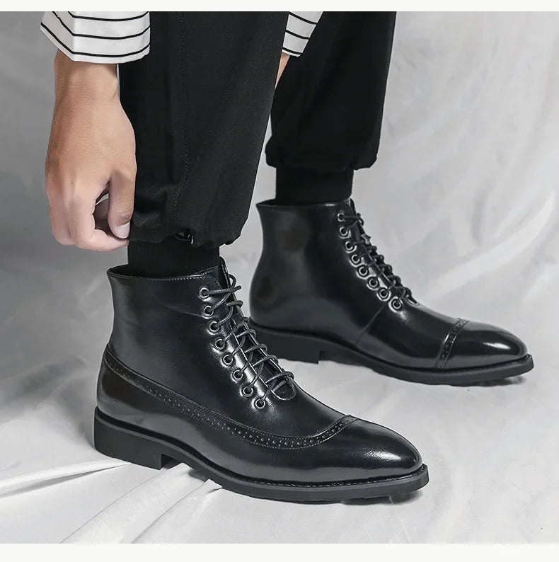 Derek Jones Leather Boots