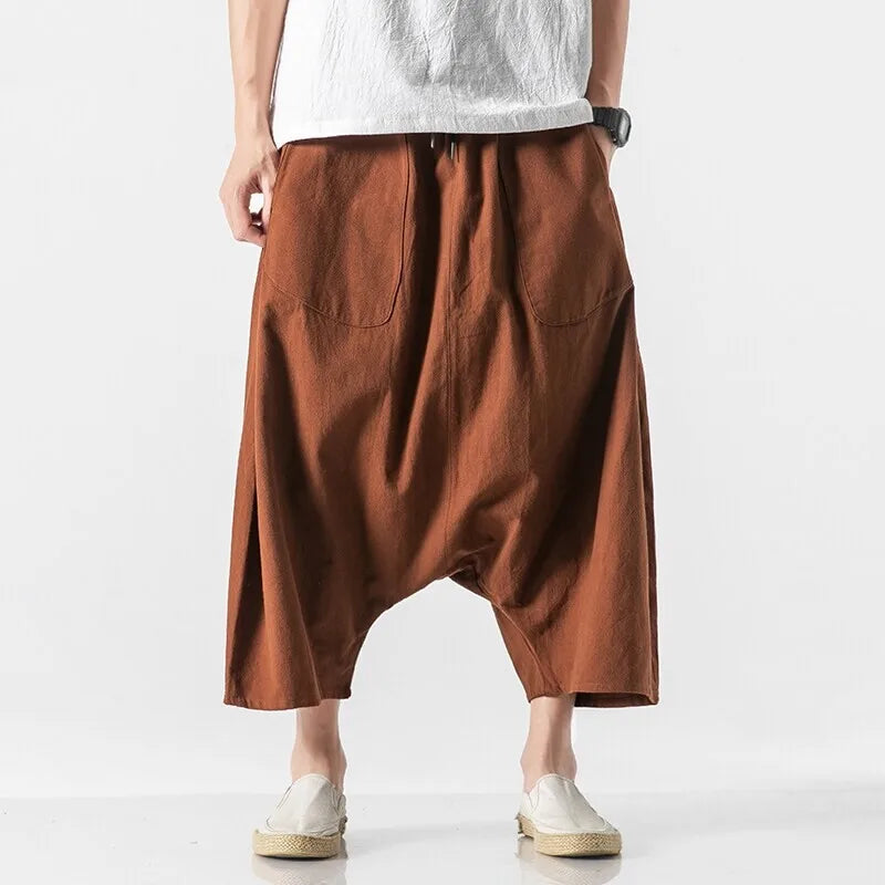 Nichola Linen Harem Pants