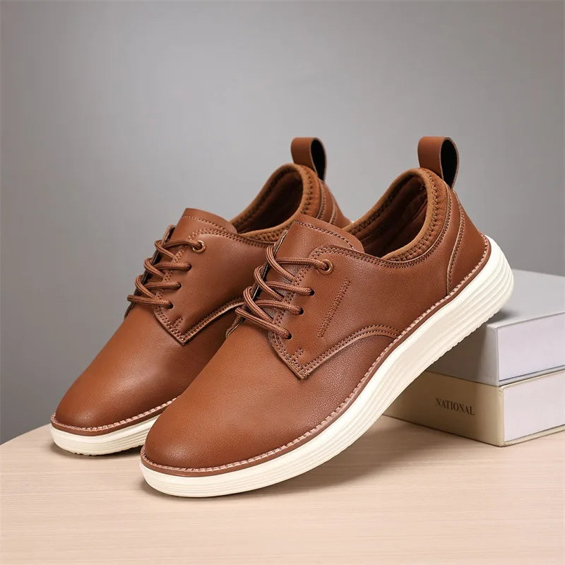 David Leather Sneakers