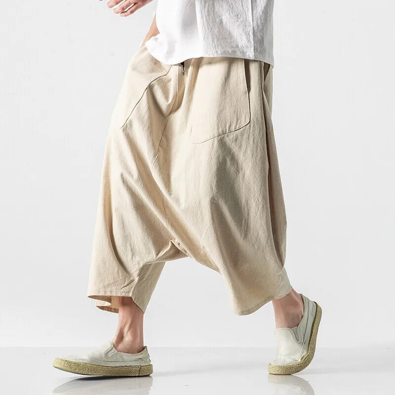 Nichola Linen Harem Pants