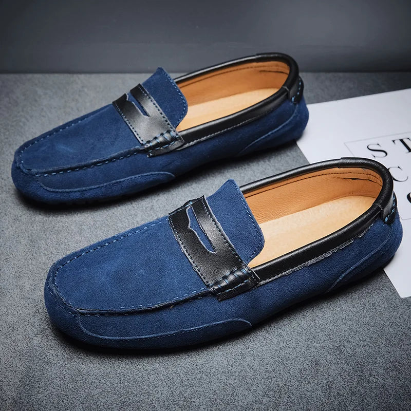 Antonio Genuine Suede Loafers