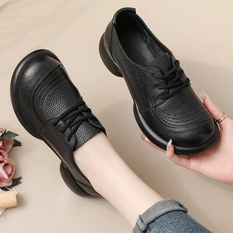 Sabrina Leather Oxfords