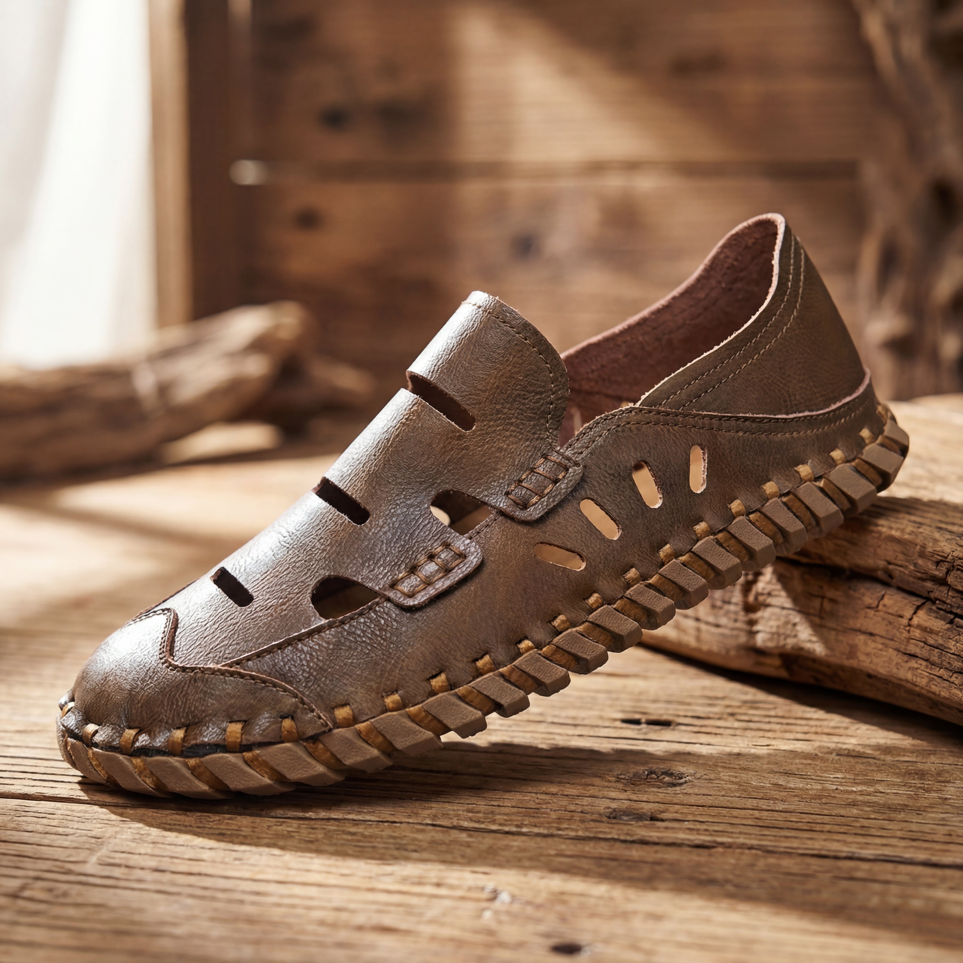 Maxime Leather Slip-Ons