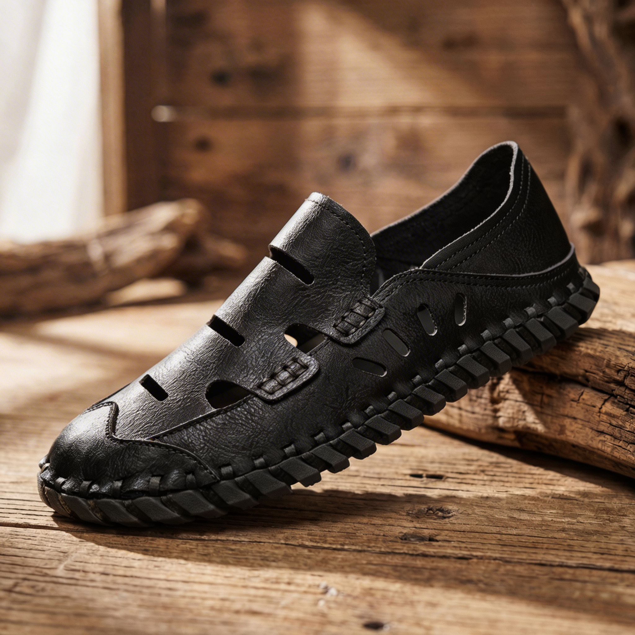 Maxime Leather Slip-Ons