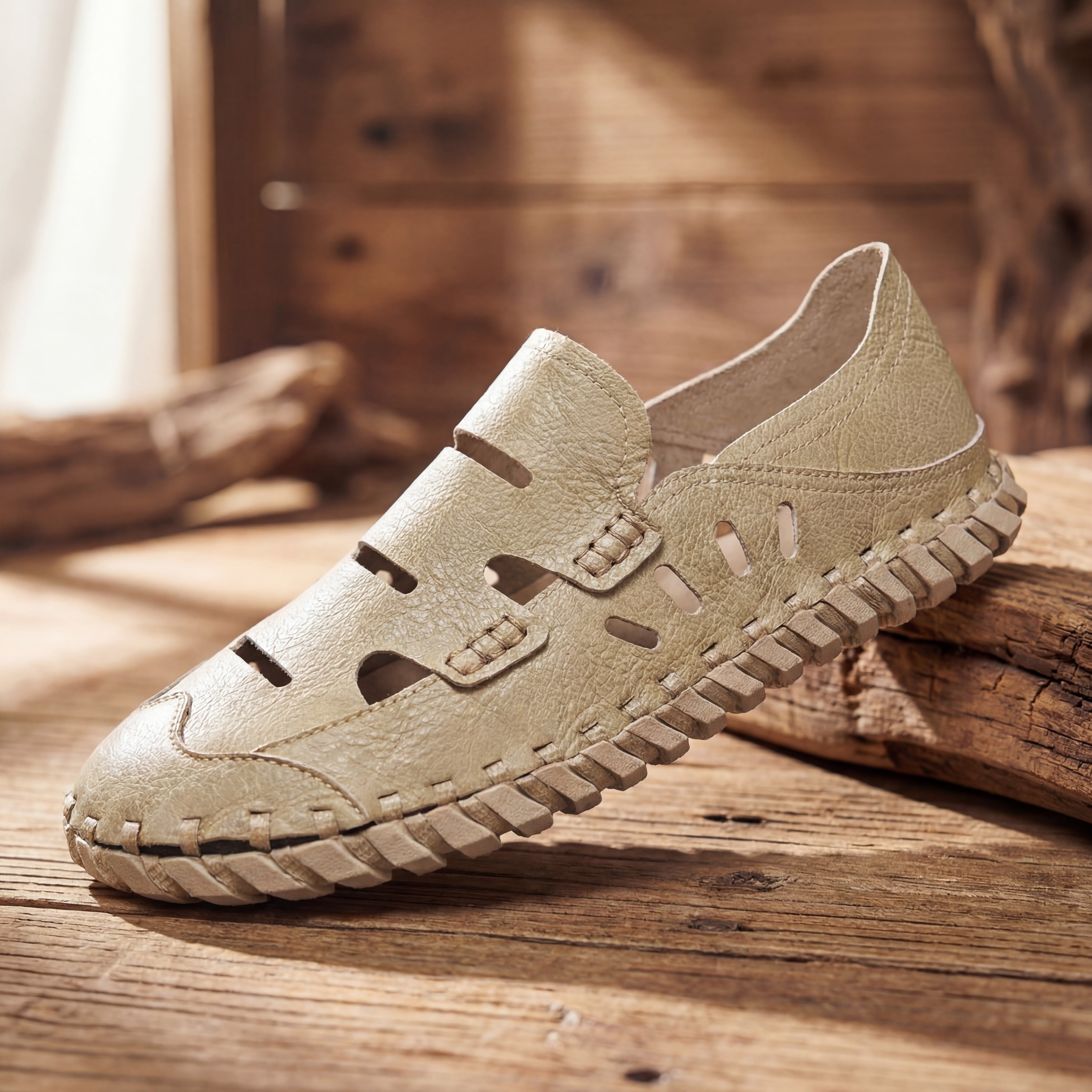 Maxime Leather Slip-Ons