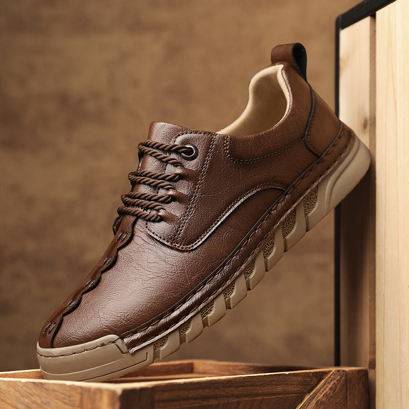 Brooks Leather Sneakers