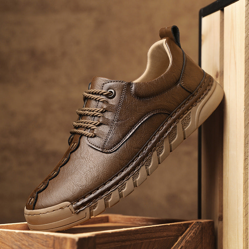 Brooks Leather Sneakers