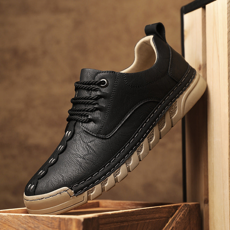 Brooks Leather Sneakers