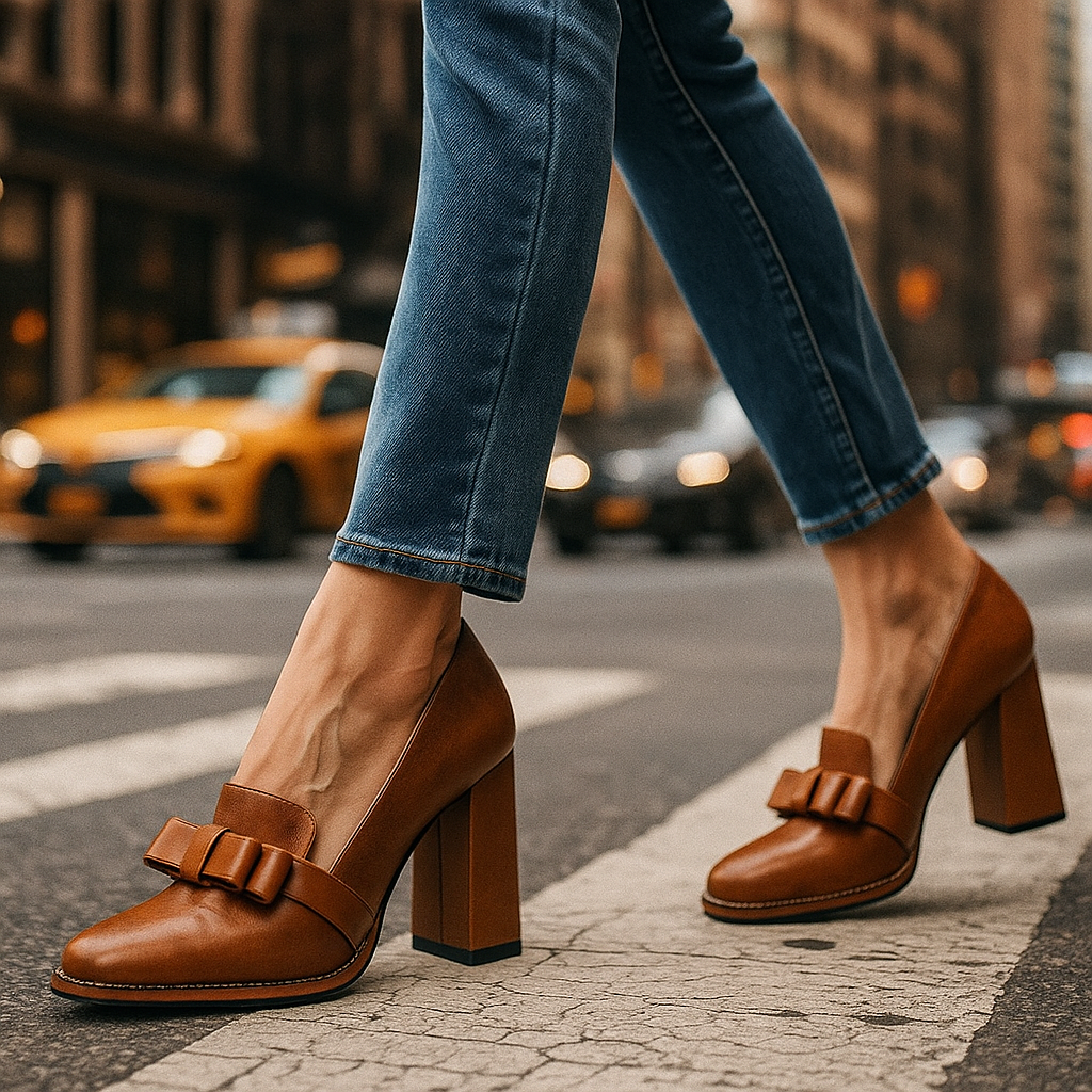 Atara Block Heels