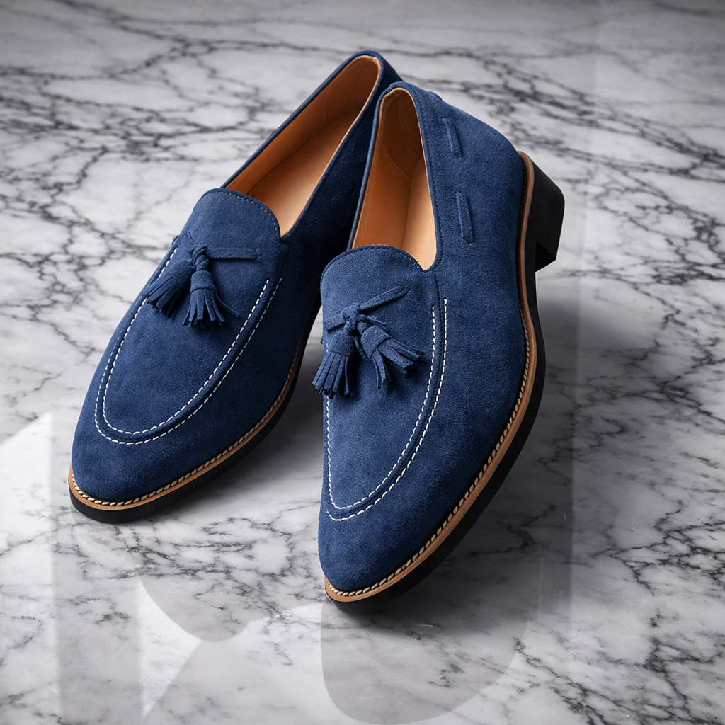 Montebay Suede Leather Loafers