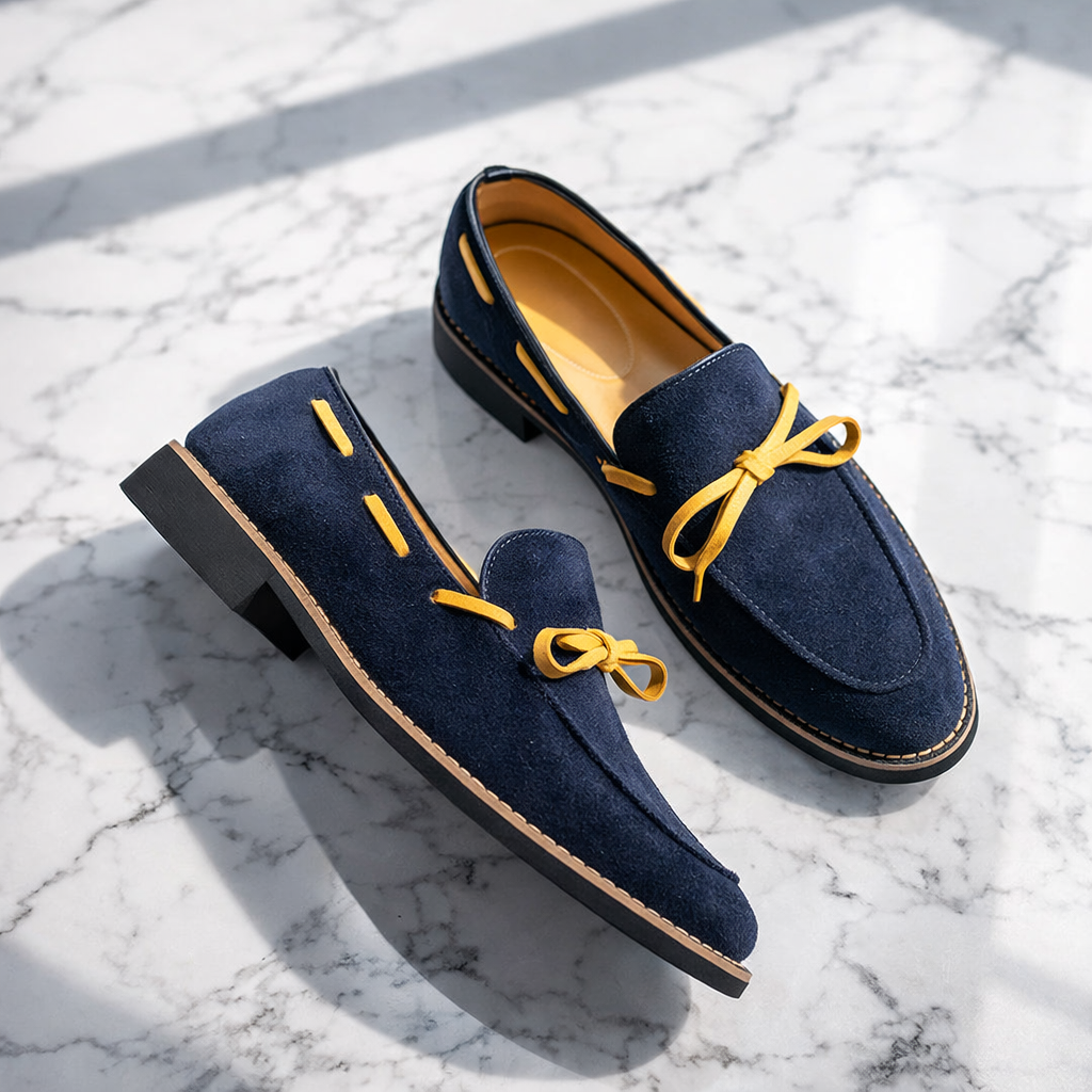 Santoro Genuine Suede Loafers