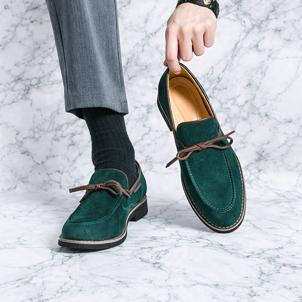 Santoro Genuine Suede Loafers