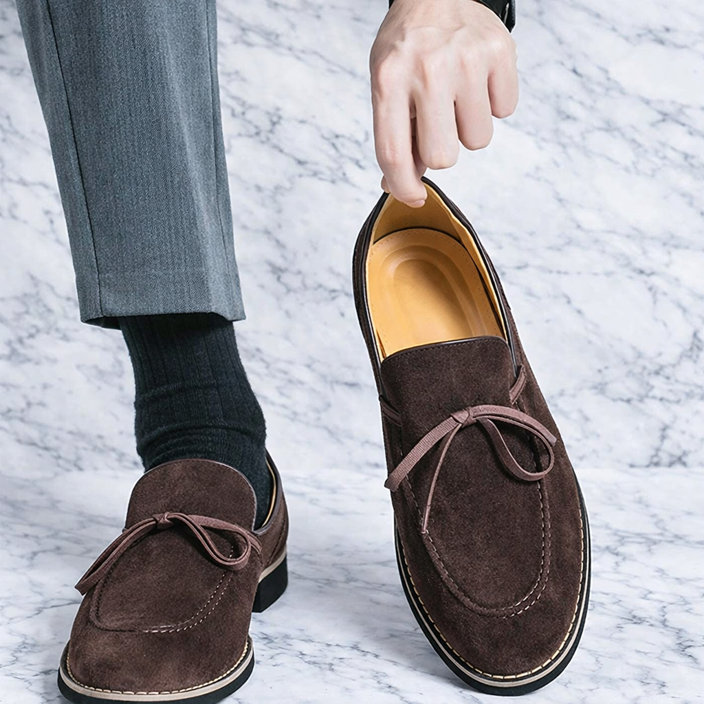 Santoro Genuine Suede Loafers
