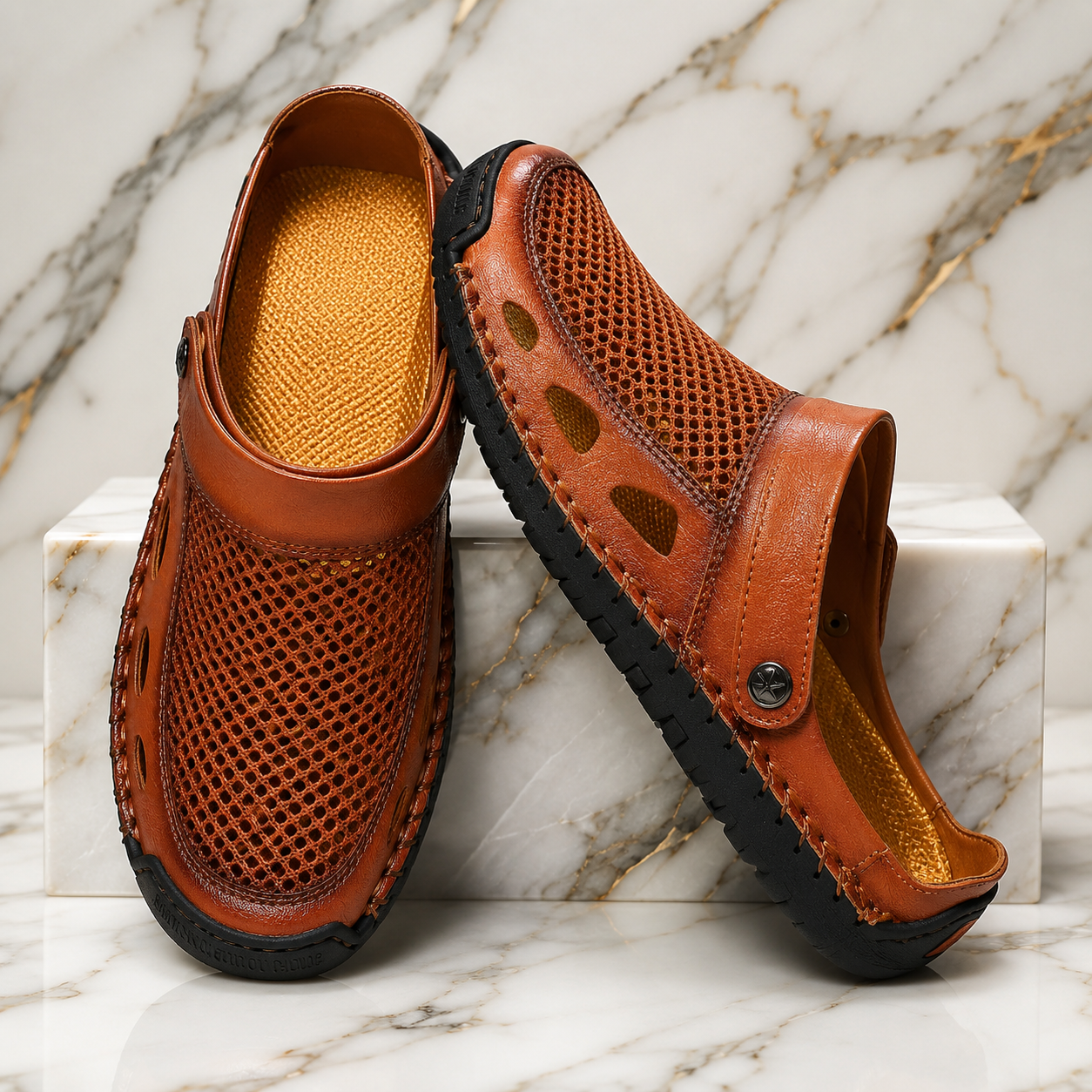 Alphonso Pace Leather Sandals