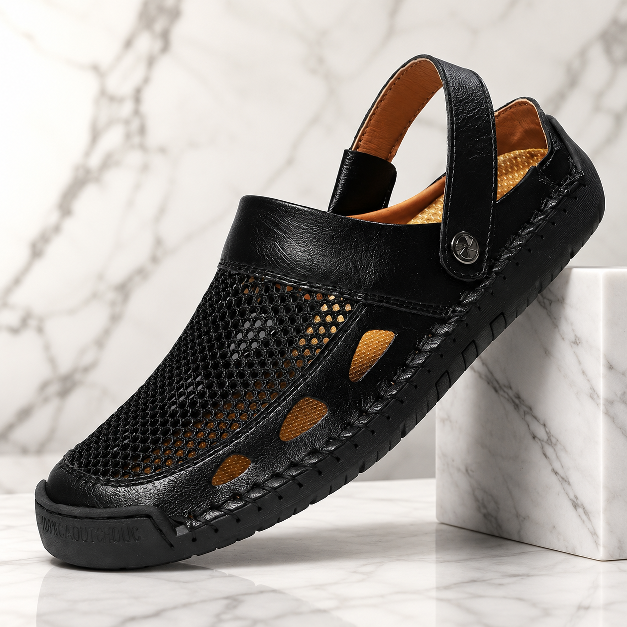 Alphonso Pace Leather Sandals