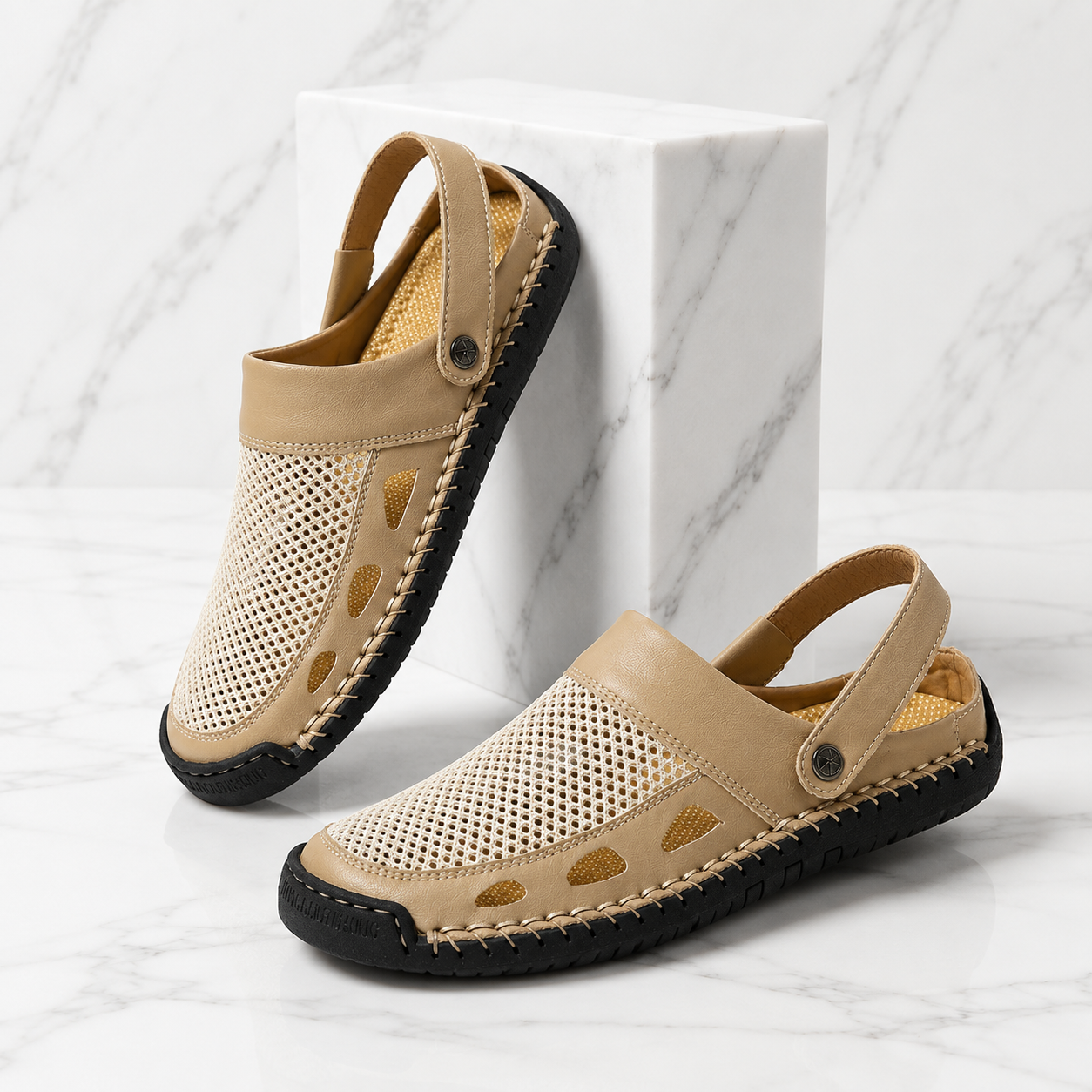 Alphonso Pace Leather Sandals