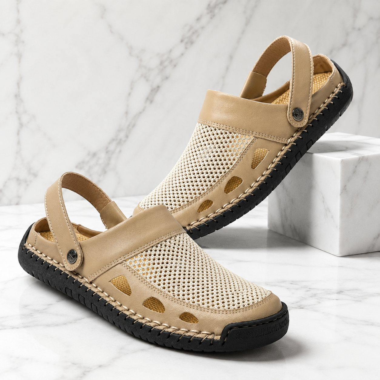 Alphonso Pace Leather Sandals