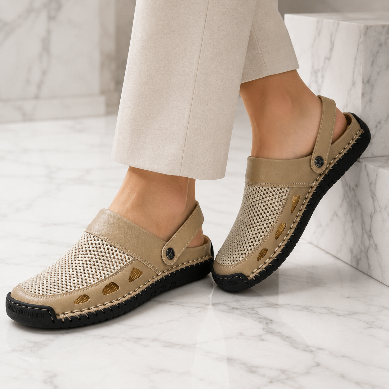 Alphonso Pace Leather Sandals