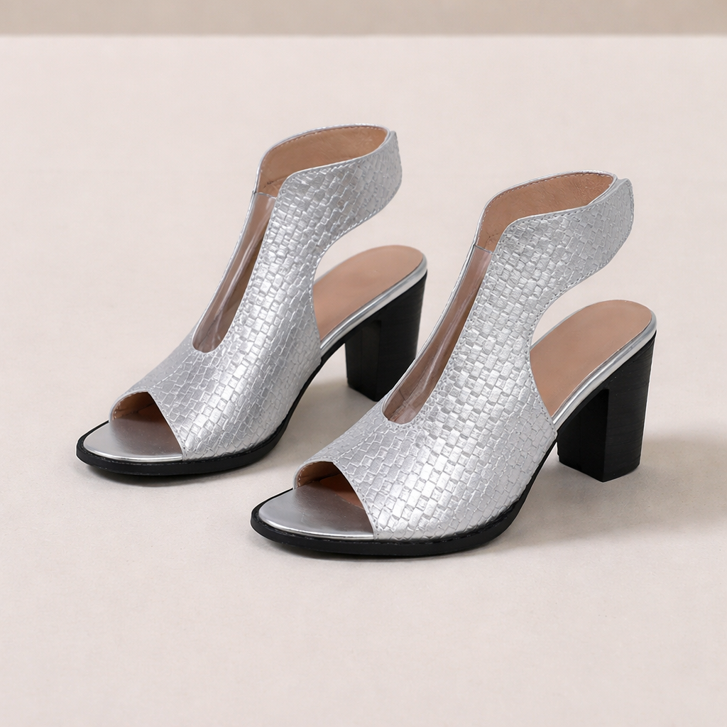 Celestina Open Toe Heels