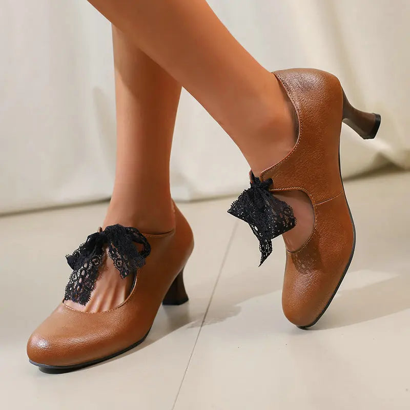 Victoria Bow Heels