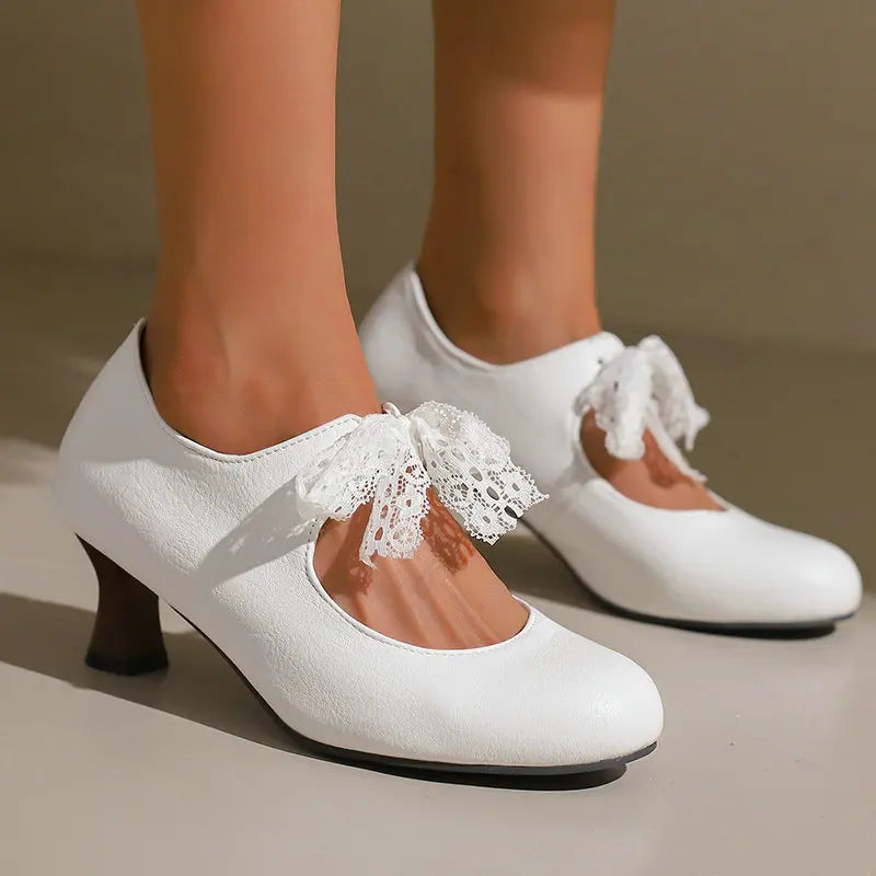 Victoria Bow Heels