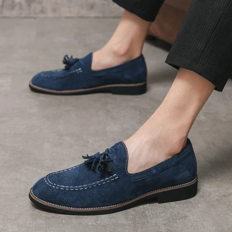 Montebay Suede Leather Loafers