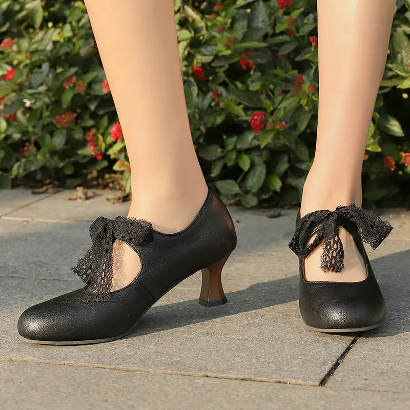 Victoria Bow Heels