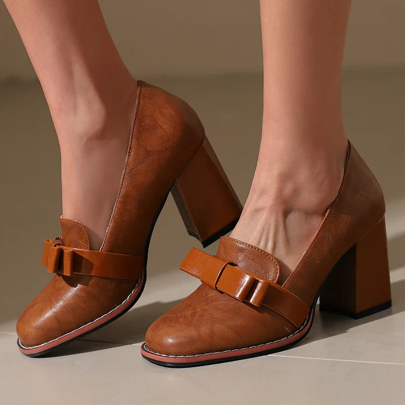 Atara Block Heels