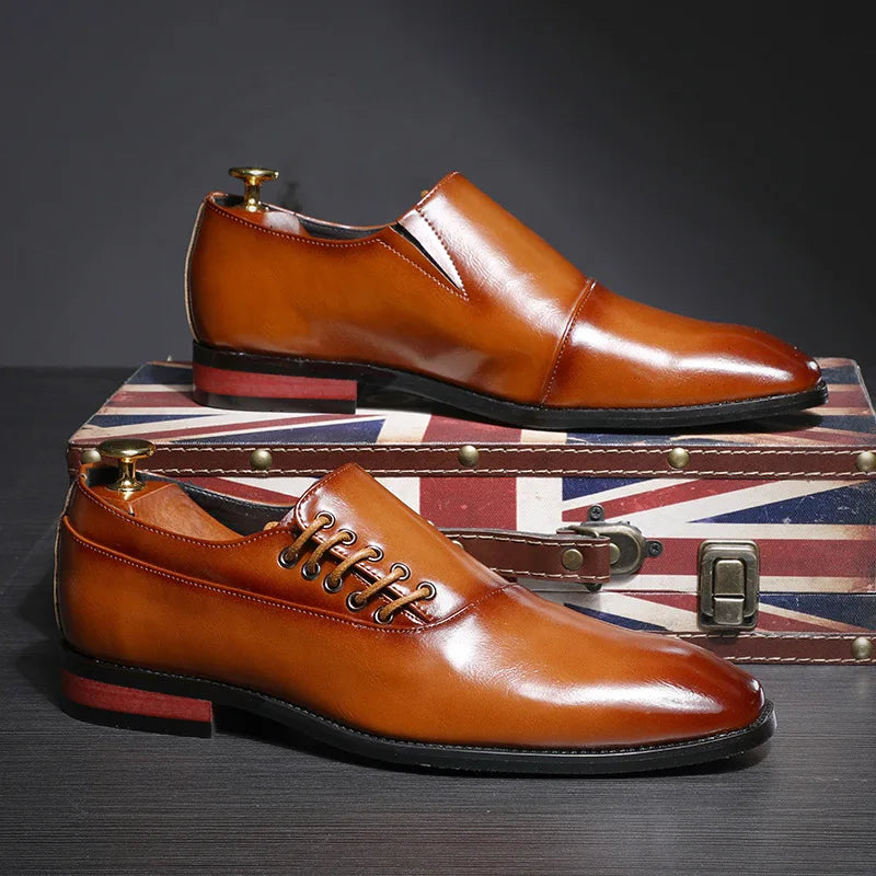 Lorenzo Genuine Leather Oxfords