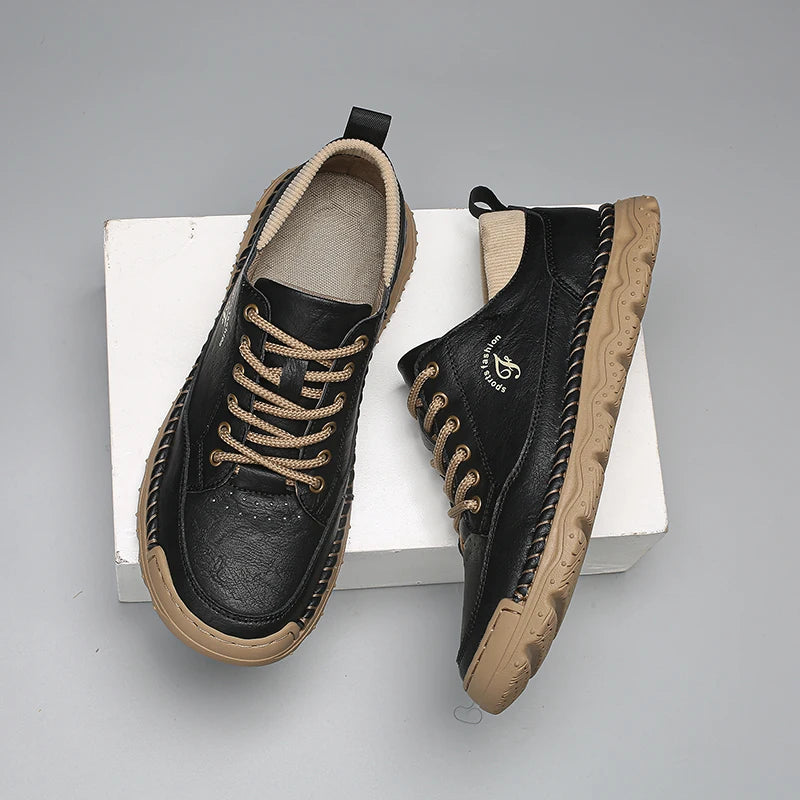 Jackson Rugged Leather Sneakers