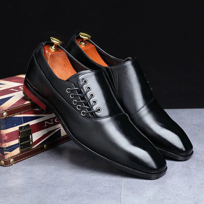 Lorenzo Genuine Leather Oxfords