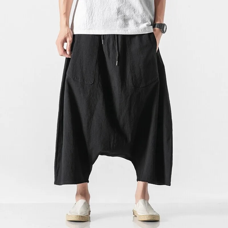 Nichola Linen Harem Pants