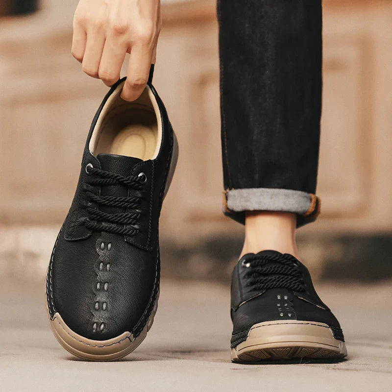 Brooks Leather Sneakers