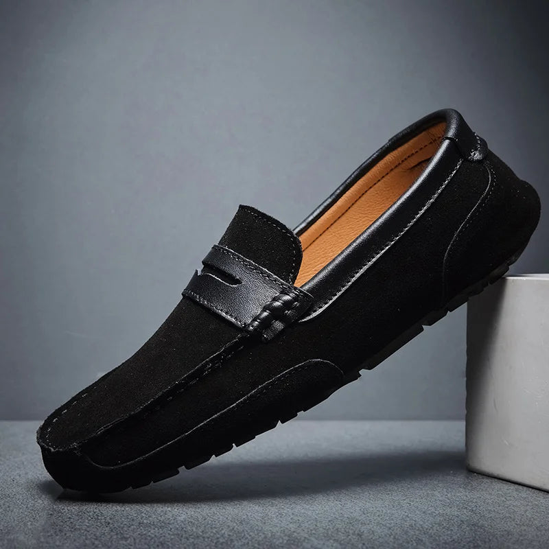Antonio Genuine Suede Loafers