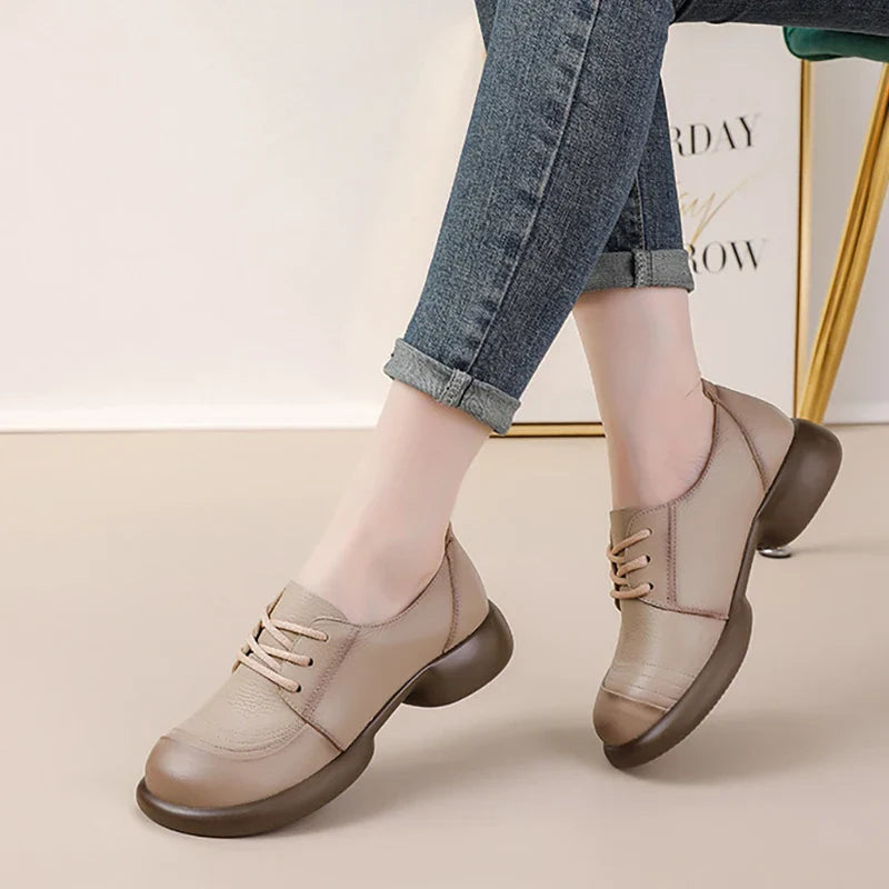 Sabrina Leather Oxfords