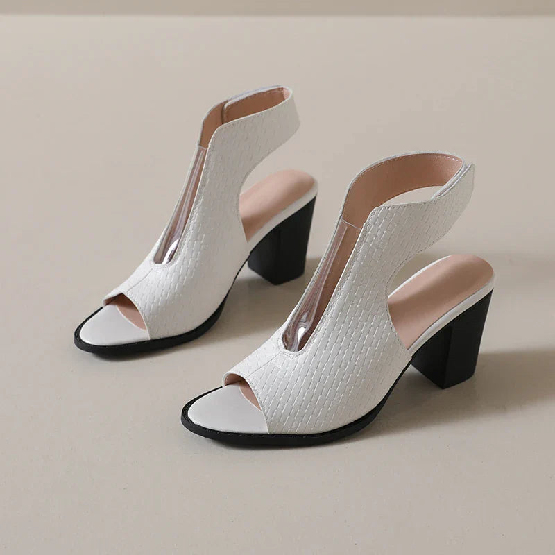 Celestina Open Toe Heels