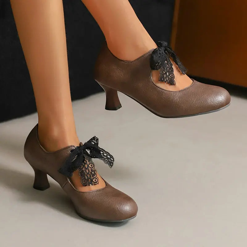 Victoria Bow Heels