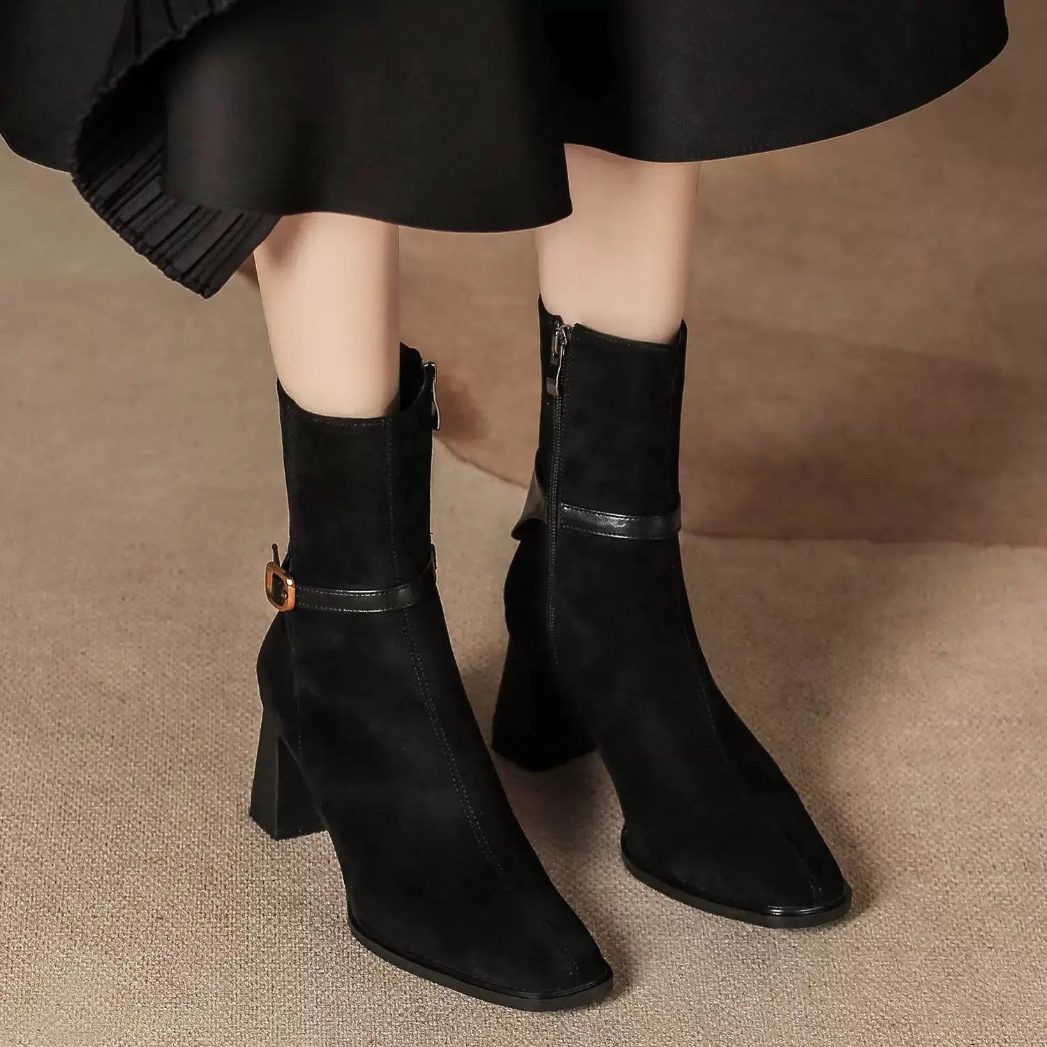 Claire Easton Suede Boots